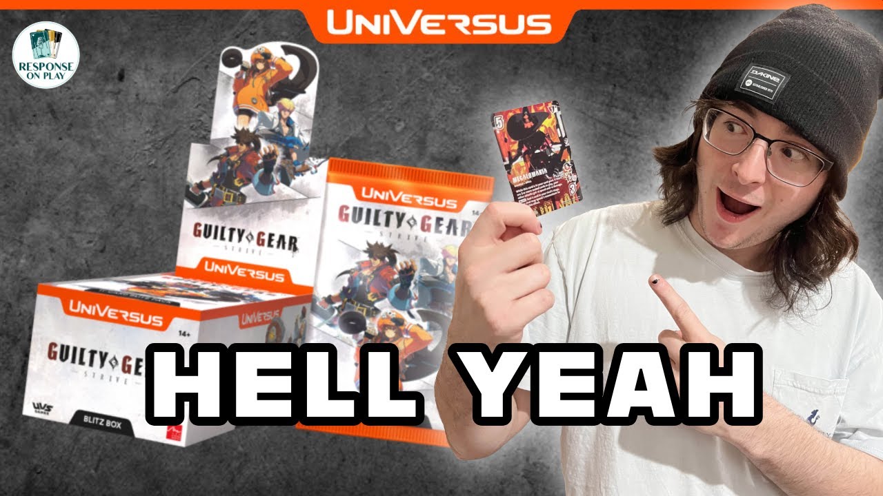 Ripped a GUILTY GEAR: -STRIVE- Box and Pulled THIS! | Universus Unboxing