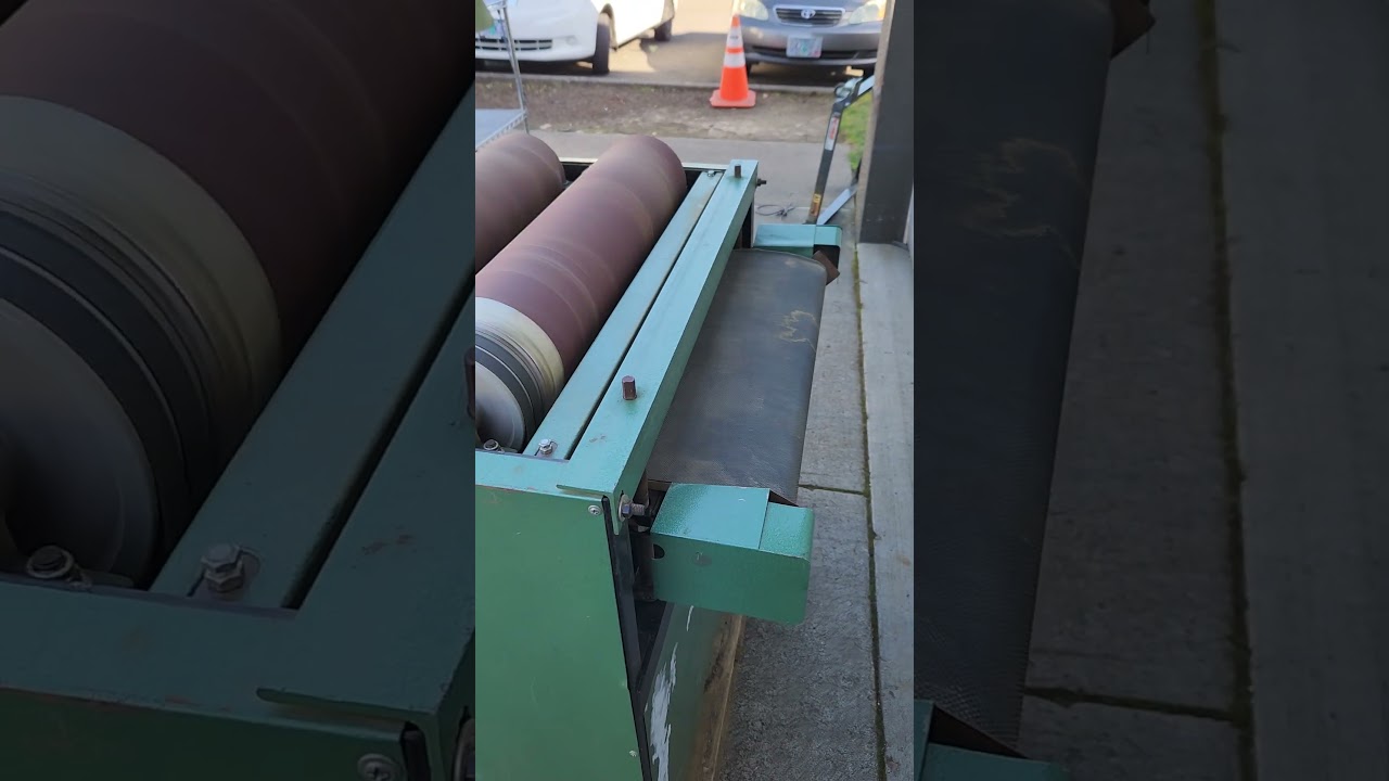 Maniac Mark's 85th Auction - Lot 10 - Grizzly 24" Drum Sander