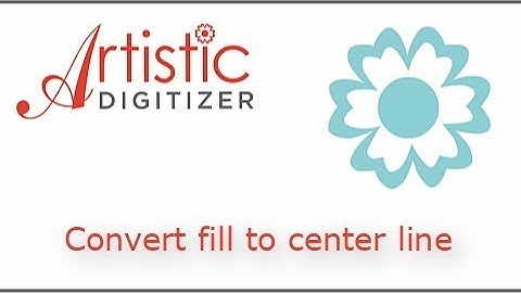 Convert fill to center line