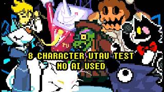 I put 8 different Deltarune characters into UTAU