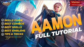 Aamon complete hero guide || Aamon tutorial build || Aamon Mobile Legends