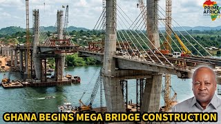 Ghana Begins Mega Bridge Construction Over Oti River