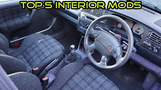 Player Profile TOP 5 BEST INTERIOR MODS FOR MK3 GOLFS