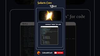 Solaris Core Animation 🌟 Stunning Particle Explosion Effect | Three.js Tutorial