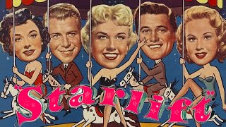 Starlift 1951 Film Doris Day, Gordon Macrae, James Cagney, Virginia Mayo, Gene Nelson Review