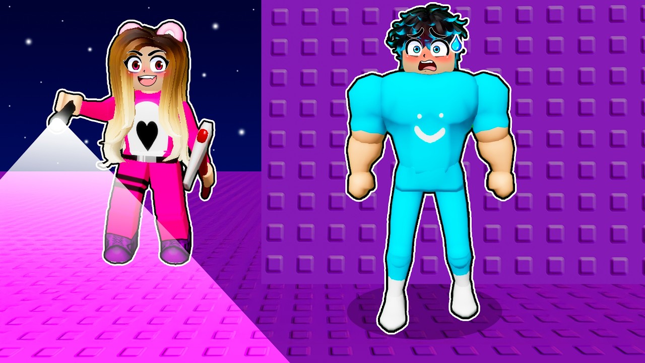 JUGAMOS la TORRE TROLL de las ESCONDIDAS a OSCURAS en Roblox!