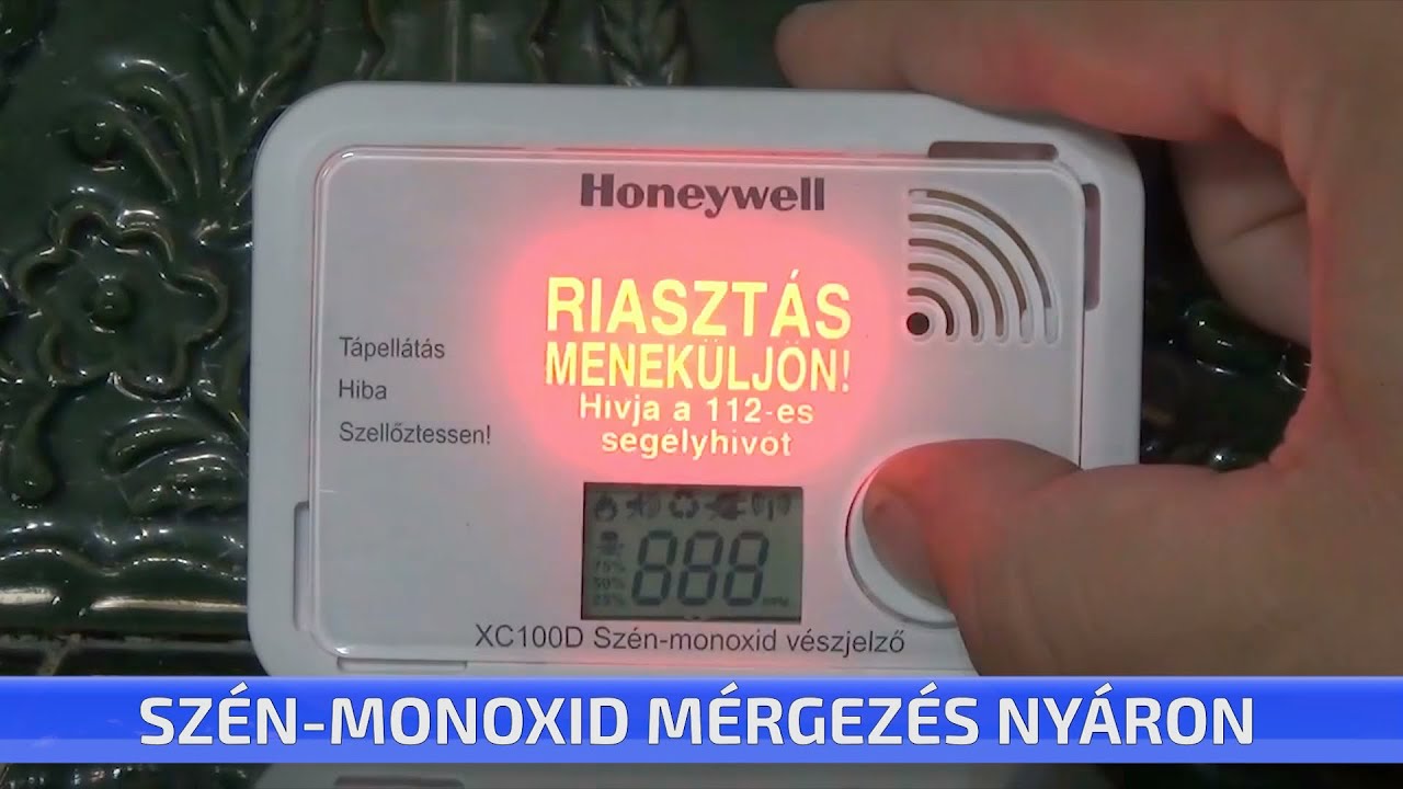 Szén-monoxid mérgezés nyáron