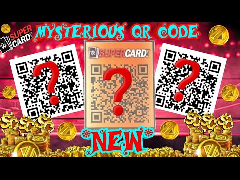 NEW* MYSTERIOUS🔥 QR CODE!! WWE SuperCard - YouTube