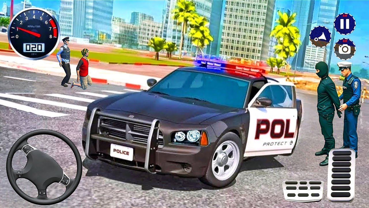 High-Speed Escape in a Multi-Storey City! | Police Simulator 2025 - Android Gameplay