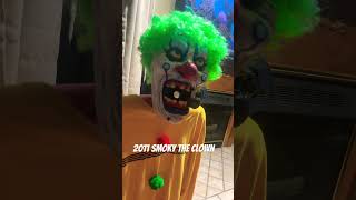 Spirit Halloween 2011 Smokey the clown animatronic#halloweendecorations