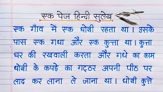 Sulekh | एक पेज हिंदी सुलेख I sulekh hindi mein | sulekh hindi one page writing | hindi handwriting