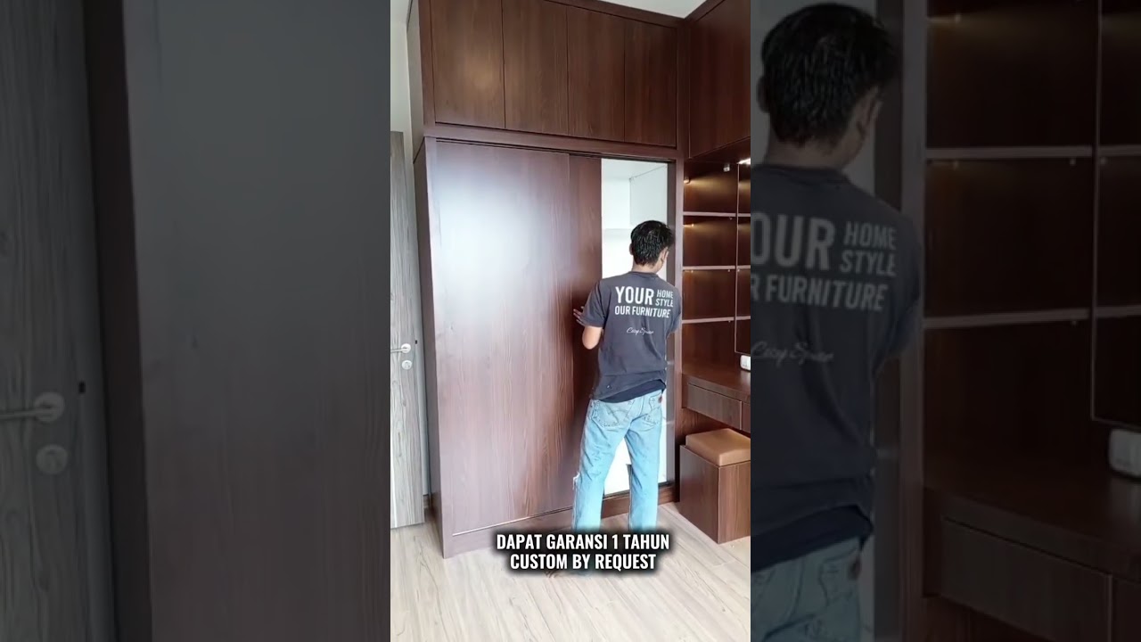 Cozyspace Furniture -lemari Contact : 0852-8030-0143 #interiordesign #lemaripakaian #furniture