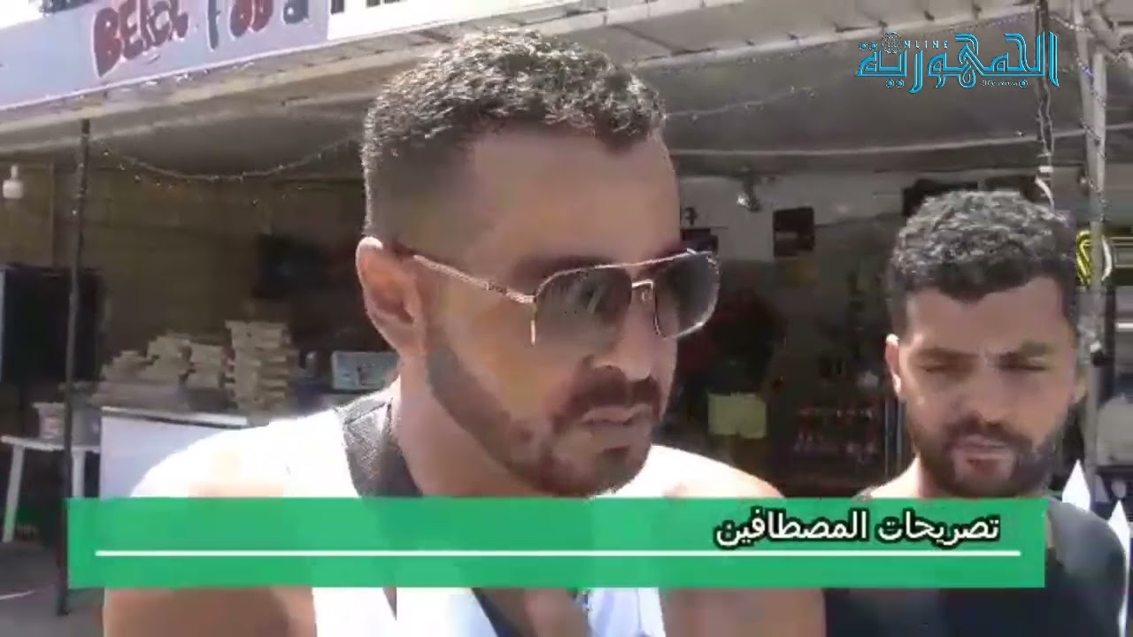 اقبال كبير على شاطئ سيدي جلول بولاية عين تموشنت