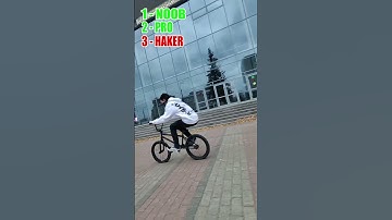 NOOB vs PRO vs HACKER - bmx