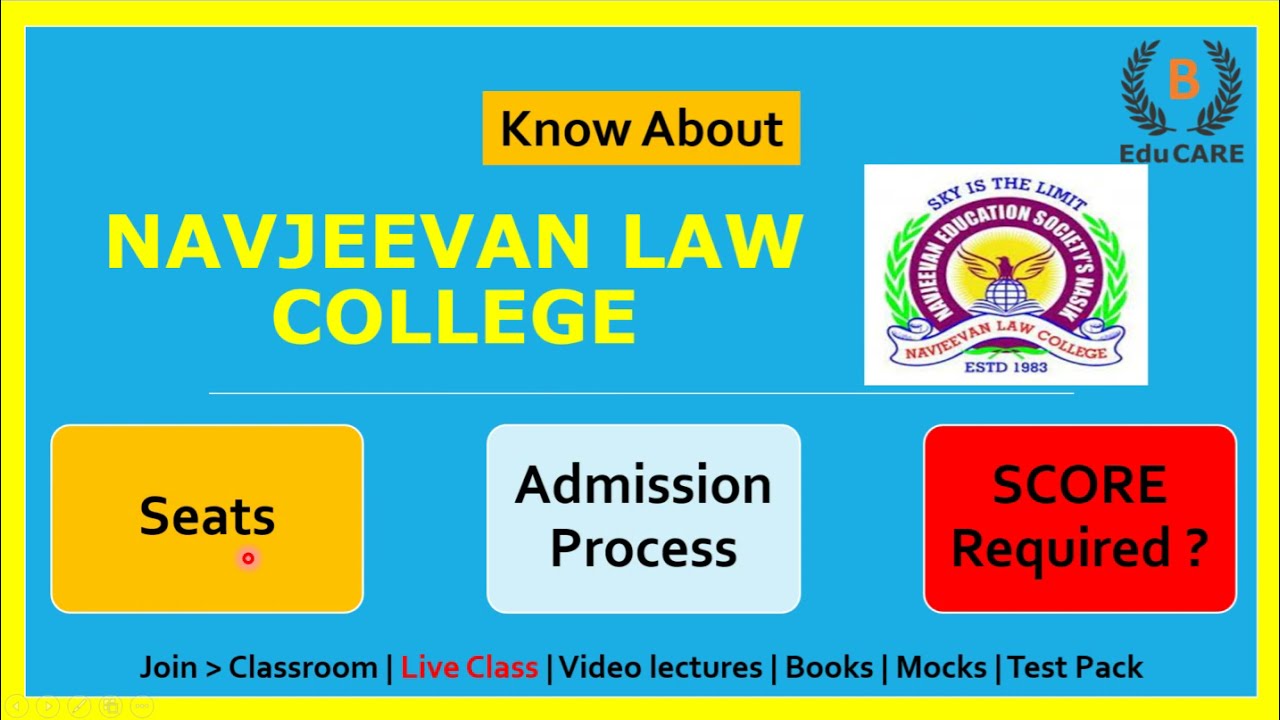 Navjeevan Law College, Nashik YouTube