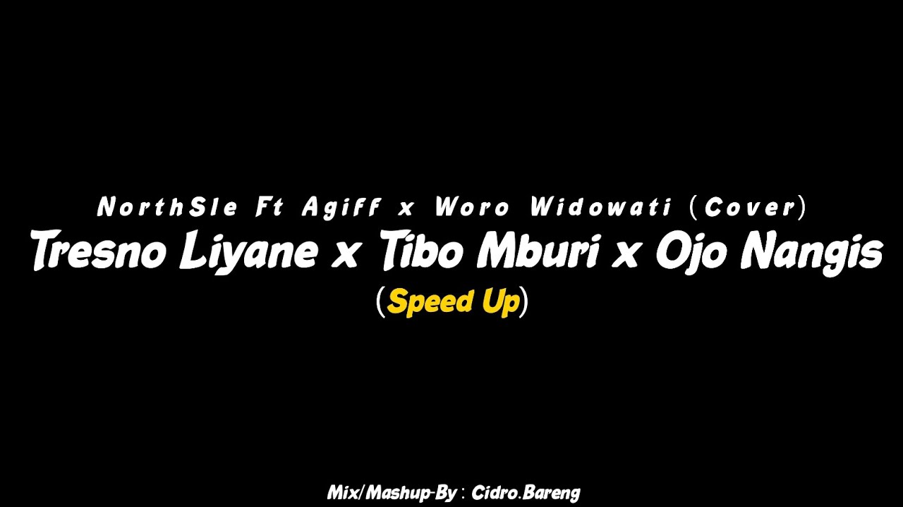 Tresno Liyane x Tibo Mburi x Ojo Nangis - NorthSle Ft Agiff x Woro Widowati (Cover) - CIDRO BARENG🎧