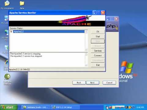 How to install Mysql, PHP 5 and Apache 2.2 Web server