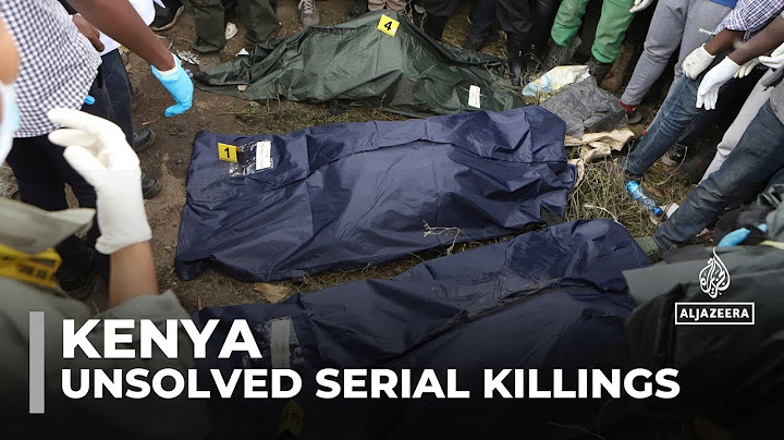 Kenyan police faces backlash over botched serial killer case in Nairobi