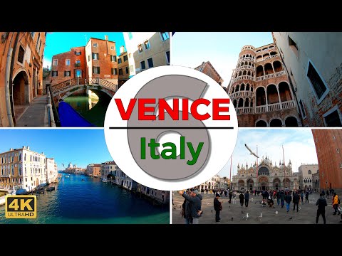 Venice, Italy Walking Tour Part 6 (4k/60fps)