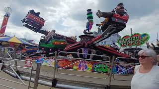 Crazy Hopper Bridlington Bayside Fun Park OFF RIDE POV