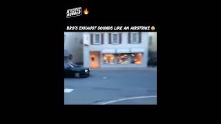 This Volkswagen sounds like an airstrike