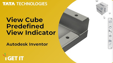 #22 View Cube Predefined View Indicator | Autodesk Inventor