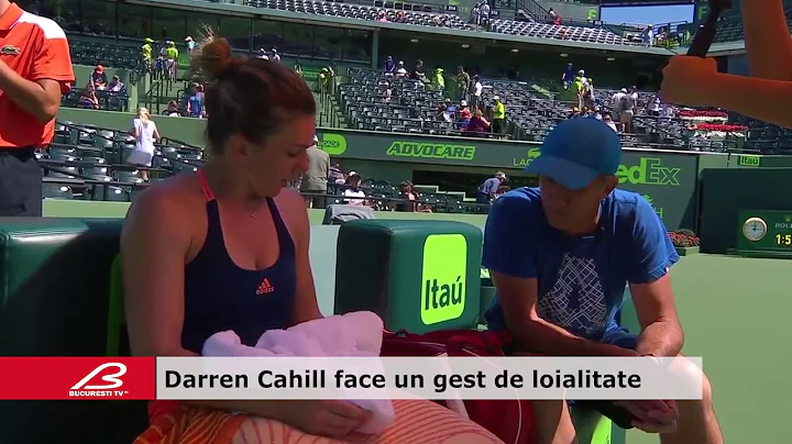 Darren Cahill face un gest de loialitate