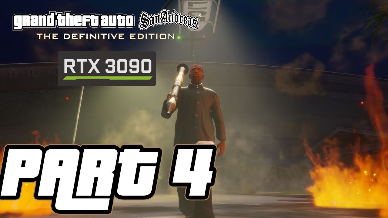 GTA San Andreas: Definitive Edition - First 10+ Minutes Gameplay  Walkthrough on RTX 3090 4k60fps 