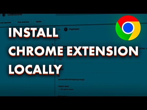 Install Chrome Extension Locally