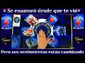 CUANDO TE VIO SE ENAMORO ❤️PERO SUS SENTIMIENTOS POR TI HAN DADO UN GIRO TOTAL ❤️ ❤️ LECTURA TAROT