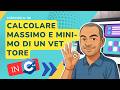 C++: massimo e minimo dispari in un vettore - esercizio svolto n. 98