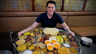 Dubai's Biggest Thali (50 Indian Foods!) 🇮🇳🇦🇪