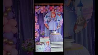 Decoração Princesa Sofia