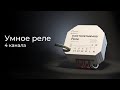 Умное реле 4 канала Elektrostandard