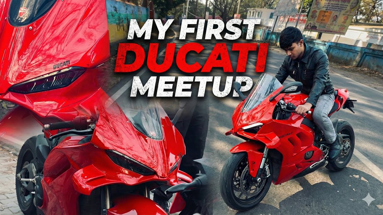My First Ducati Meetup & Superbike Ride VLOG! - YouTube