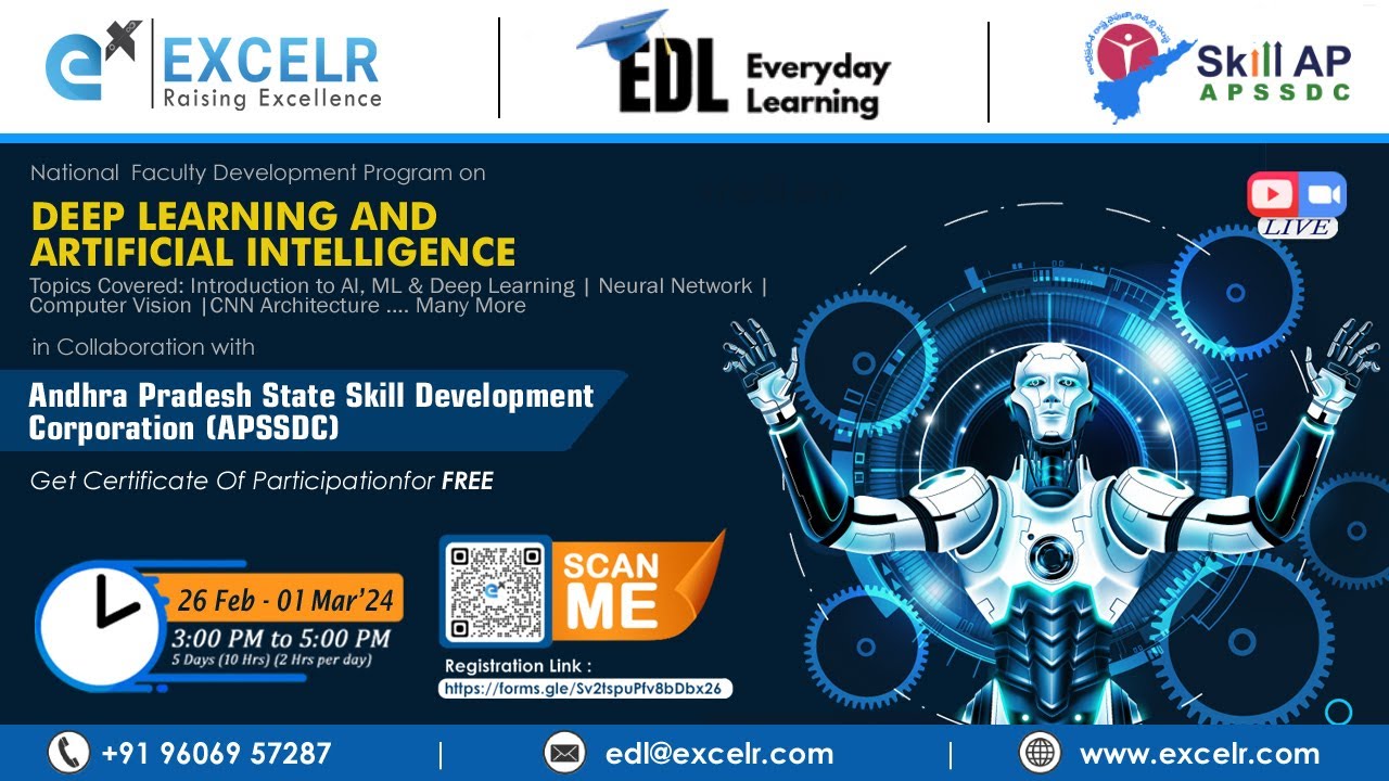 National Faculty Development Program on Deep Learning and Artificial ...