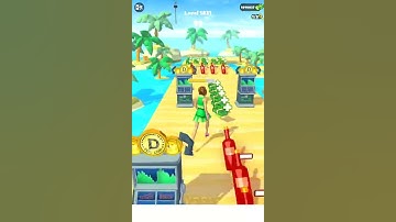 Run Rich 3D Level 1831 Gameplay Walkthrough Android #Shorts