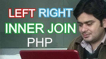 left join right join inner join PHP MySQLi