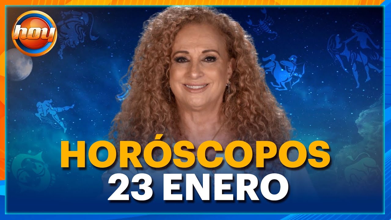 HORÓSCOPOS 23 de Enero 2025 | Mizada Mohamed | Programa Hoy - YouTube