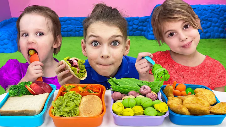 Five Kids Lunch Time Song + more Children's Songs ...