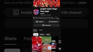 subscribe 🙂 #cricket #ipl #pbsk