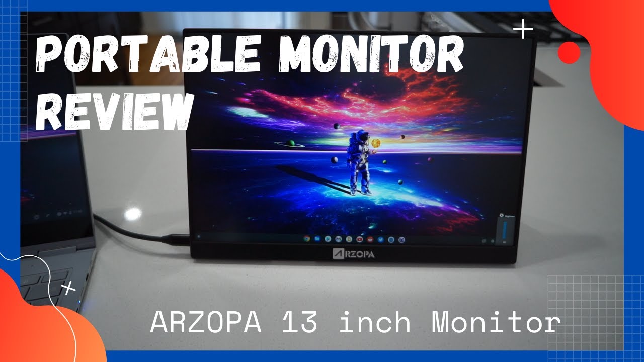 Arzopa 13.3'' IPS 2K HDR 100% SRGB Portable Monitor - XElectron