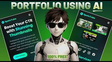 AI Built My Portfolio Website in 10 Mins! (100% FREE + FULL GUIDE)