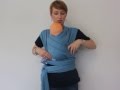 Moby wrap instructions  newborn carry in the moby  newborn babywearing  the sleep store