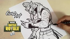 como dibujar a lobuno fortnite how to draw werewolf duration 12 03 - dibujos de fortnite a lapiz con color