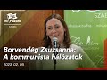 Borvendég Zsuzsanna a kommunista hálózatokról a Fekete István Szabadegyetemen