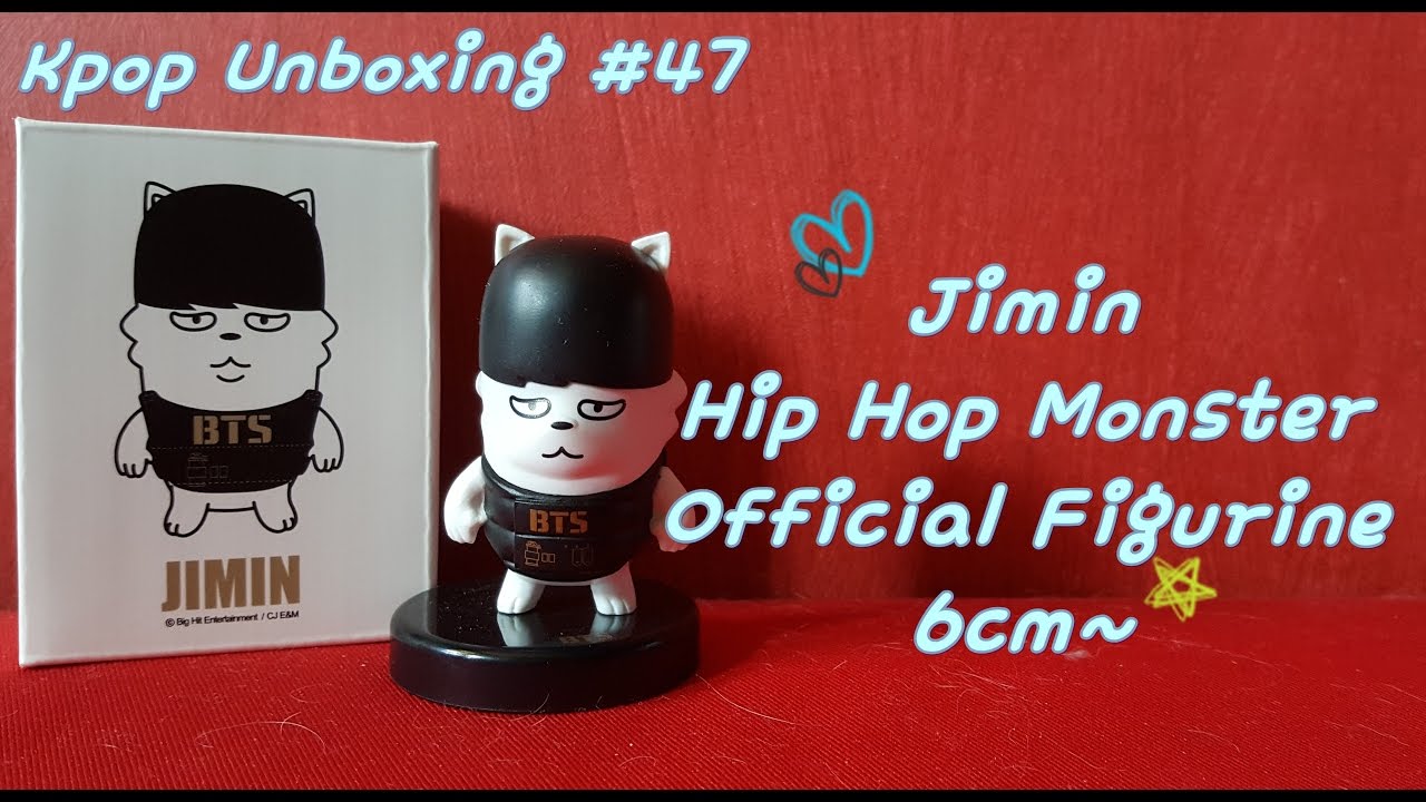 [Kpop Unboxing #47] Jimin Hip Hop Monster Official Figurine - YouTube