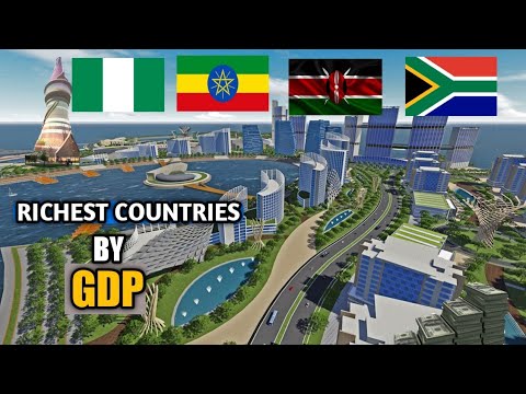 Top 10 Richest Countries in Africa  By GDP