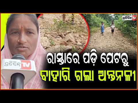 ସ୍କୁଲ ରାସ୍ତା ପାଇଁ ପେଟରେ ପଶିଗଲା ସାଇକେଲ ବ୍ରେକ, ବାହାରି ଆସିଲା ଅନ୍ତଃନଳୀ!Gajapati student tragic accident.
