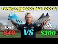 Testing FAKE vs REAL FOOTBALL BOOTS - What's The Difference?